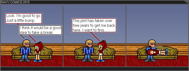 I just checked, Toni's sitting sprite is only a couple of pixels shorter than her standing sprite. If Toni were to stand up she would have some pretty long legs.