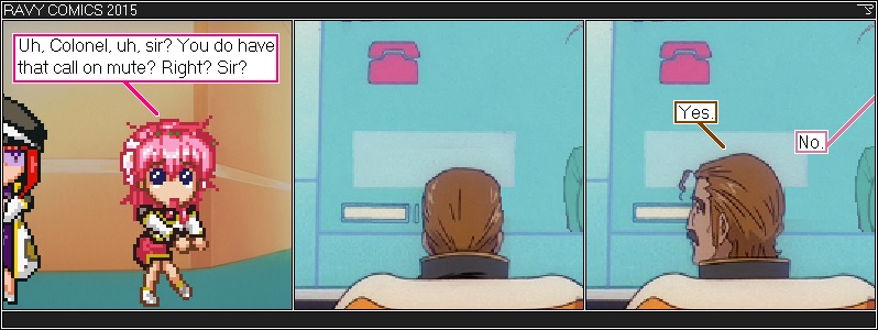 Galaxy Angel. Forte Stollen. Milfuelle Sakuraba. Colonel Volcott.