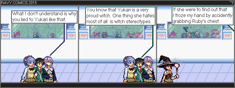 Rosario Vampire. Moka. Kurumu. Mizore. Tsukune. Yukari
		Galaxy Angel. Milfuelle. Hi Hi Puffy Ami-Yumi. Final Fantasy 5. BS Kaizo. Azuki. Angelic Layer. Hikaru.