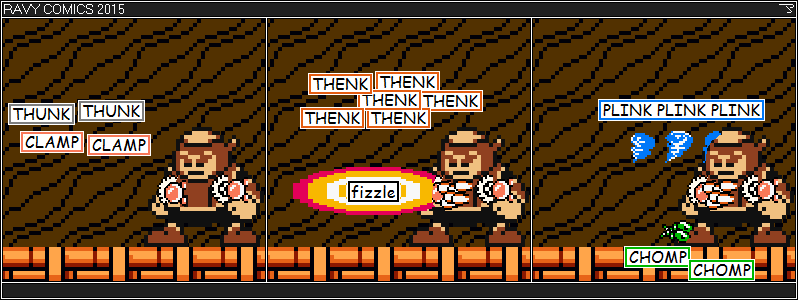 Mega Man 2. Wood Man.